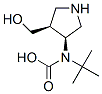 [(3S,4s)-4-(hydroxymethyl)-3-pyrrolidinyl](2-methyl-2-propanyl)carbamic acid Structure,577776-82-0Structure