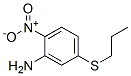 2-硝基-5-(丙基硫代)苯胺结构式_57780-75-3结构式