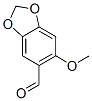 6-Methoxy-1,3-benzodioxole-5-carbaldehyde Structure,5780-00-7Structure