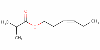 己-3-烯基异丁酸酯结构式_57859-47-9结构式