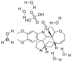 Brucine sulfate Structure,5787-00-8Structure