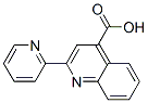 2-吡啶-2-喹啉-4-羧酸结构式_57882-27-6结构式