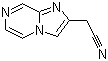 Imidazo[1,2-a]pyrazine-2-acetonitrile Structure,57892-74-7Structure