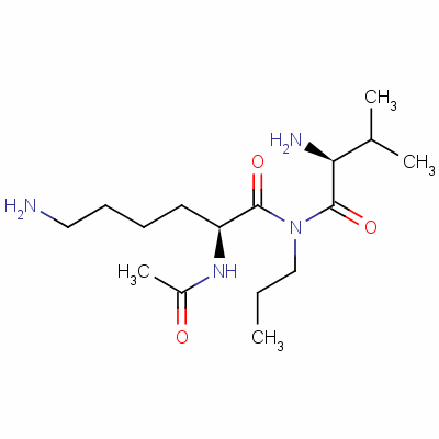 Ac-lys-pro-val-nh2结构式_57899-96-4结构式