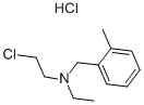 N-(2-Chloroethyl)-N-ethyl-2-methylbenzylamine Structure,57913-68-5Structure
