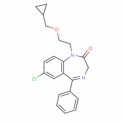 Iclazepam Structure,57916-70-8Structure
