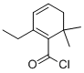 (9ci)-2-乙基-6,6-二甲基-1,3-环己二烯-1-羰酰氯结构式_57935-26-9结构式