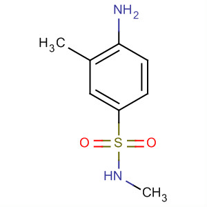 4-氨基-n,3-二甲基苯磺酰胺结构式_57946-92-6结构式