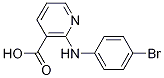 2-(4-Bromoanilino)nicotinic acid Structure,57978-43-5Structure