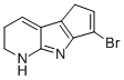 3-溴-1,5,6,7-四氢-环戊并[4,5]吡咯并[2,3-b]吡啶结构式_581083-15-0结构式