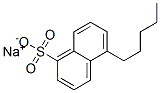 5-戊基-1-萘磺酸钠结构式_58109-37-8结构式