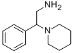 2-苯基-2-哌啶-1-乙胺结构式_5815-73-6结构式
