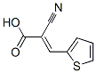 2-Cyano-3-(2-thienyl)acrylic acid Structure,58177-53-0Structure