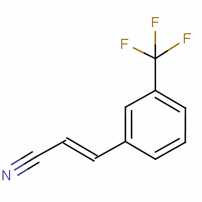 (E)-3-[3-(trifluoromethyl)phenyl ]acrylonitrile Structure,58177-64-3Structure