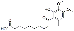 9-(2-Hydroxy-3,4-dimethoxy-6-methylbenzoyl)nonanoic acid Structure,58185-79-8Structure