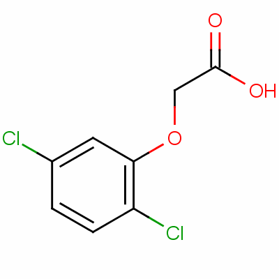 2,5-Dichlorophenoxyacetic acid Structure,582-54-7Structure