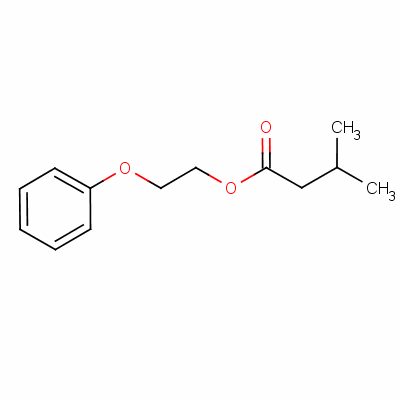 2-Phenoxyethyl isovalerate Structure,58214-96-3Structure