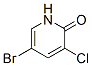 5-Bromo-3-chloro-2-pyridinone Structure,58236-20-7Structure