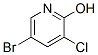 5-Bromo-3-chloro-2-pyridinone Structure,58236-70-7Structure