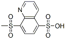 8-(甲基磺酰基)-5-喹啉磺酸结构式_5825-33-2结构式