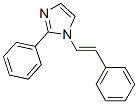 2-苯基-1-[(e)-2-苯基乙烯]-1H-咪唑结构式_58275-54-0结构式