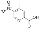 4-Methyl-5-nitro-2-pyridinecarboxylic acid Structure,5832-43-9Structure