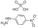 P-硝基苯肼硫酸盐结构式_58332-97-1结构式