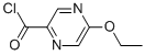 (9ci)-5-乙氧基-吡嗪羰酰氯结构式_58333-67-8结构式