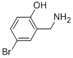 2-(氨基甲基)-4-溴苯酚结构式_58349-96-5结构式