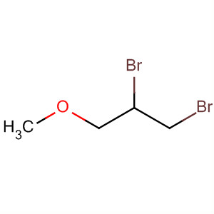 2,3-二溴丙基甲醚结构式_5836-66-8结构式
