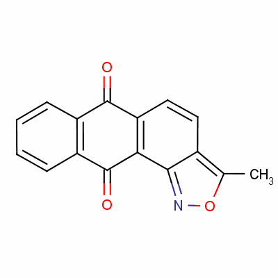 3-Methylanthra[1,2-c]isoxazole-6,11-dione Structure,58369-03-2Structure