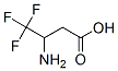 3-氨基-4,4,4-三氟丁酸结构式_584-20-3结构式