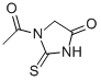 1-乙酰基-2-硫代海因结构式_584-26-9结构式