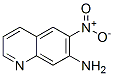 7-氨基-6-硝基喹啉结构式_58416-33-4结构式