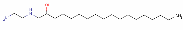 1-[(2-氨基乙基)氨基]十八烷-2-醇结构式_58436-15-0结构式