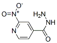 (9ci)-2-硝基-4-吡啶羧酸肼结构式_58481-05-3结构式