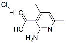 2-氨基-4,6-二甲基-3-吡啶羧酸盐酸盐结构式_58483-96-8结构式
