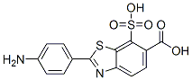 2-(4-氨基苯基)-7-硫苯并[d]噻唑-6-羧酸结构式_5855-95-8结构式