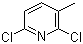 2,6-Dichloro-3-methylpyridine Structure,58584-94-4Structure