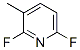 (9ci)-2,6-二氟-3-甲基吡啶结构式_58584-96-6结构式