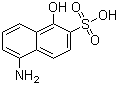 5-氨基-1-羟基-2-萘磺酸结构式_58596-07-9结构式