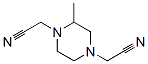 (9ci)-2-甲基-1,4-哌嗪二乙腈结构式_58619-57-1结构式