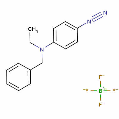 4-[Benzyl(ethyl)amino]benzenediazonium tetrafluoroborate Structure,58672-61-0Structure