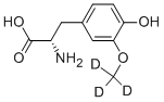 3-甲氧基-L-酪氨酸-D3结构式_586954-09-8结构式