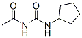 (9ci)-n-[(环戊基氨基)羰基]-乙酰胺结构式_58713-32-9结构式