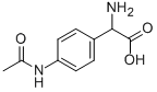 (4-乙酰基氨基苯基)-氨乙酸结构式_588-92-1结构式