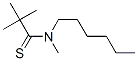 n-己基-n,2,2-三甲基-丙烷硫代酰胺结构式_58832-24-9结构式