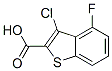 3-Chloro-4-fluoro-1-benzothiophene-2-carboxylic acid Structure,588676-90-8Structure
