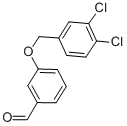 3-[(3,4-二氯苄基)氧基]苯甲醛结构式_588715-60-0结构式