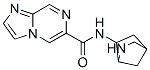 N-(2-氮杂双环[2.2.1]庚-6-基)咪唑并[1,2-a]吡嗪-6-甲酰胺结构式_588725-89-7结构式